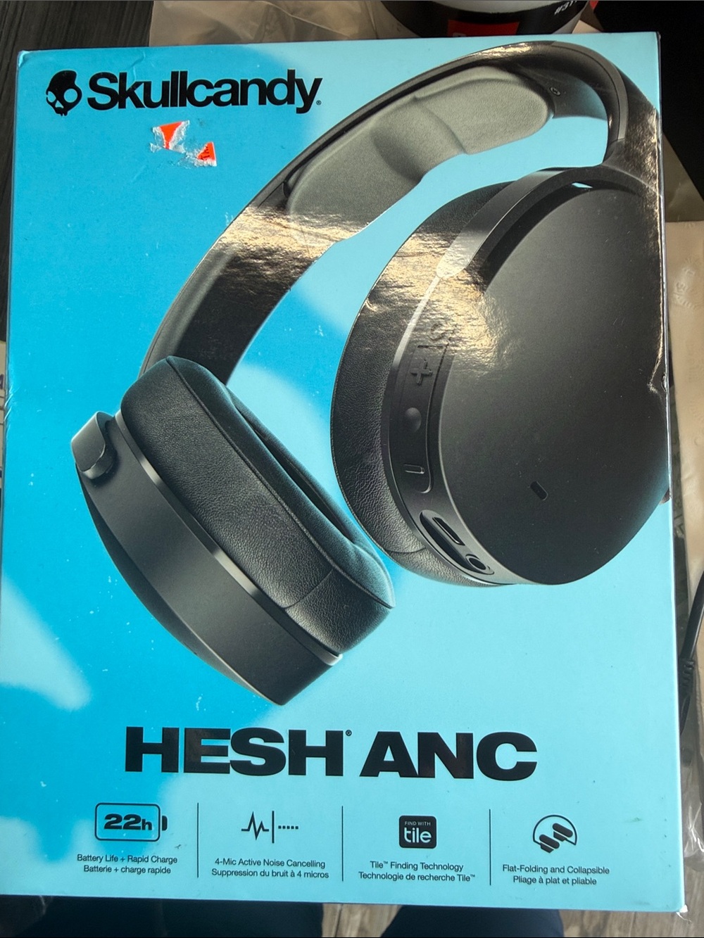Skullcandy Hesh ANC Wireless Headphones - Black